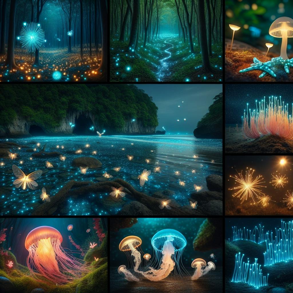 The Enchanting World of Bioluminescence: Nature’s Light Show 🌟
