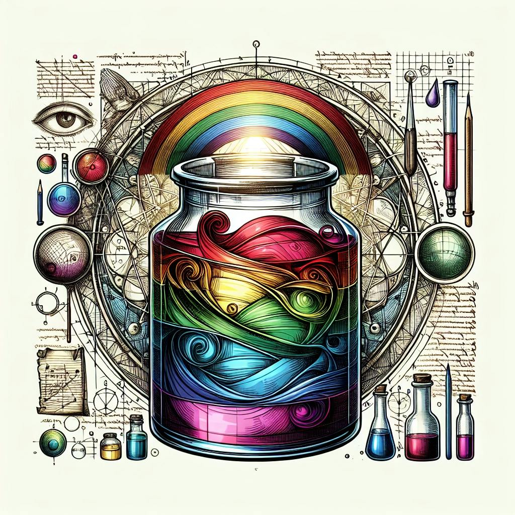 🌈 Rainbow in a Jar: Exploring Liquid Density and Color 🌈