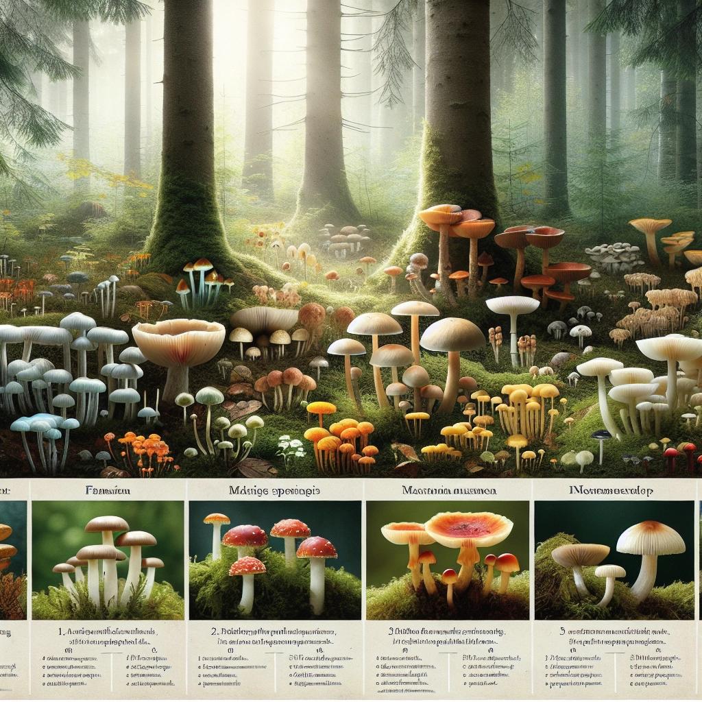 The Magic of Mushrooms: Exploring Types and Their Potential Benefits 🍄