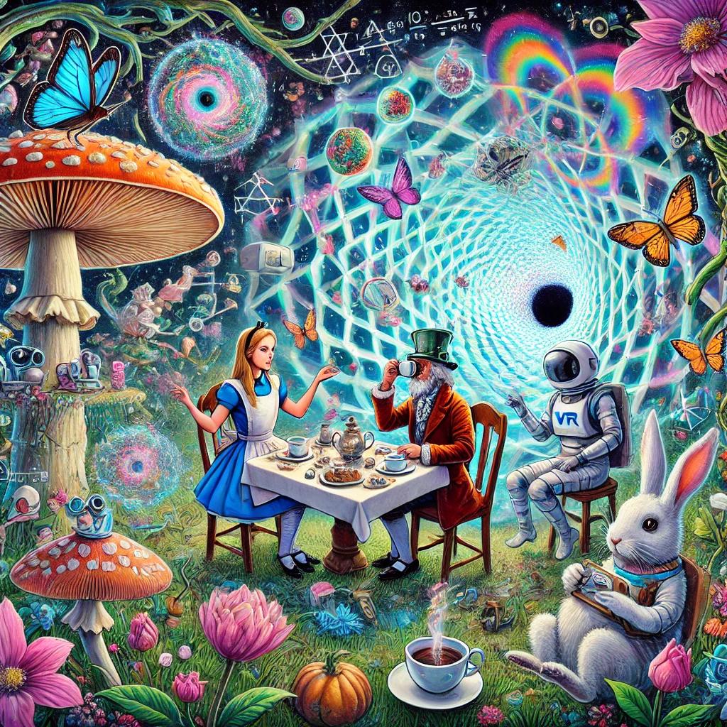 Wormholes, Wonder, and Wormwood: A Quantum Tea Party