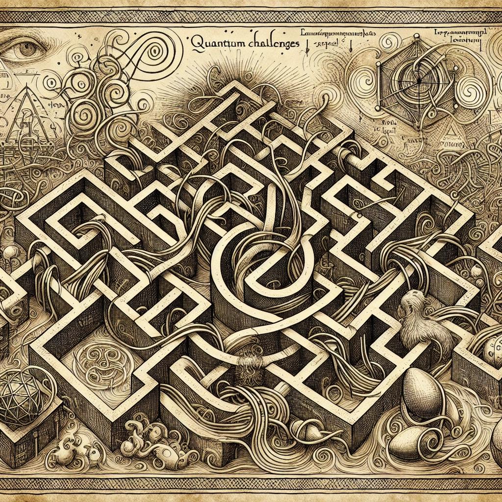 Quantum Challenges Navigating the Quantum Labyrinth 🧩