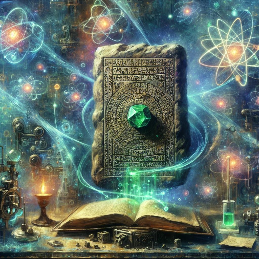 The Emerald Tablet of Thoth: Ancient Wisdom Meets Quantum Science 💎