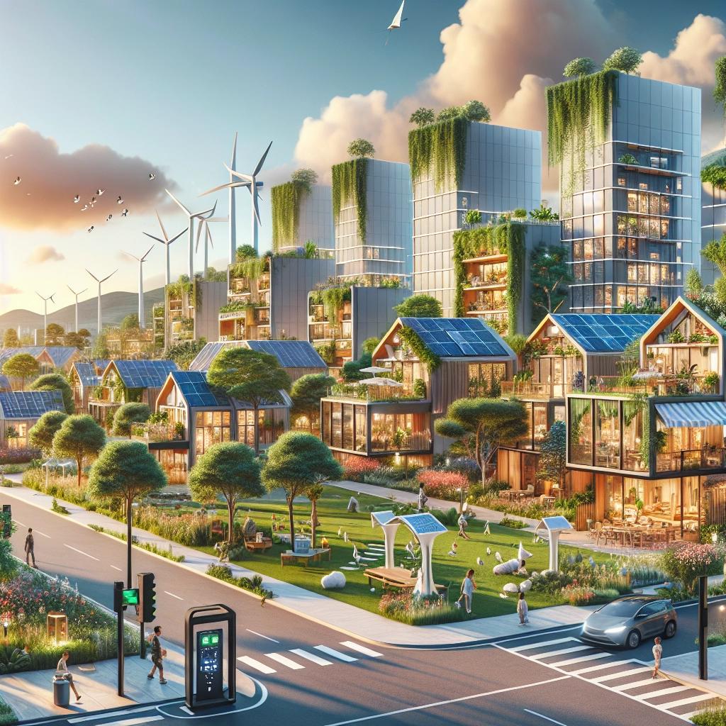 Harmonizing Smart Homes and Nature: Building Sustainable, Connected Neighborhoods